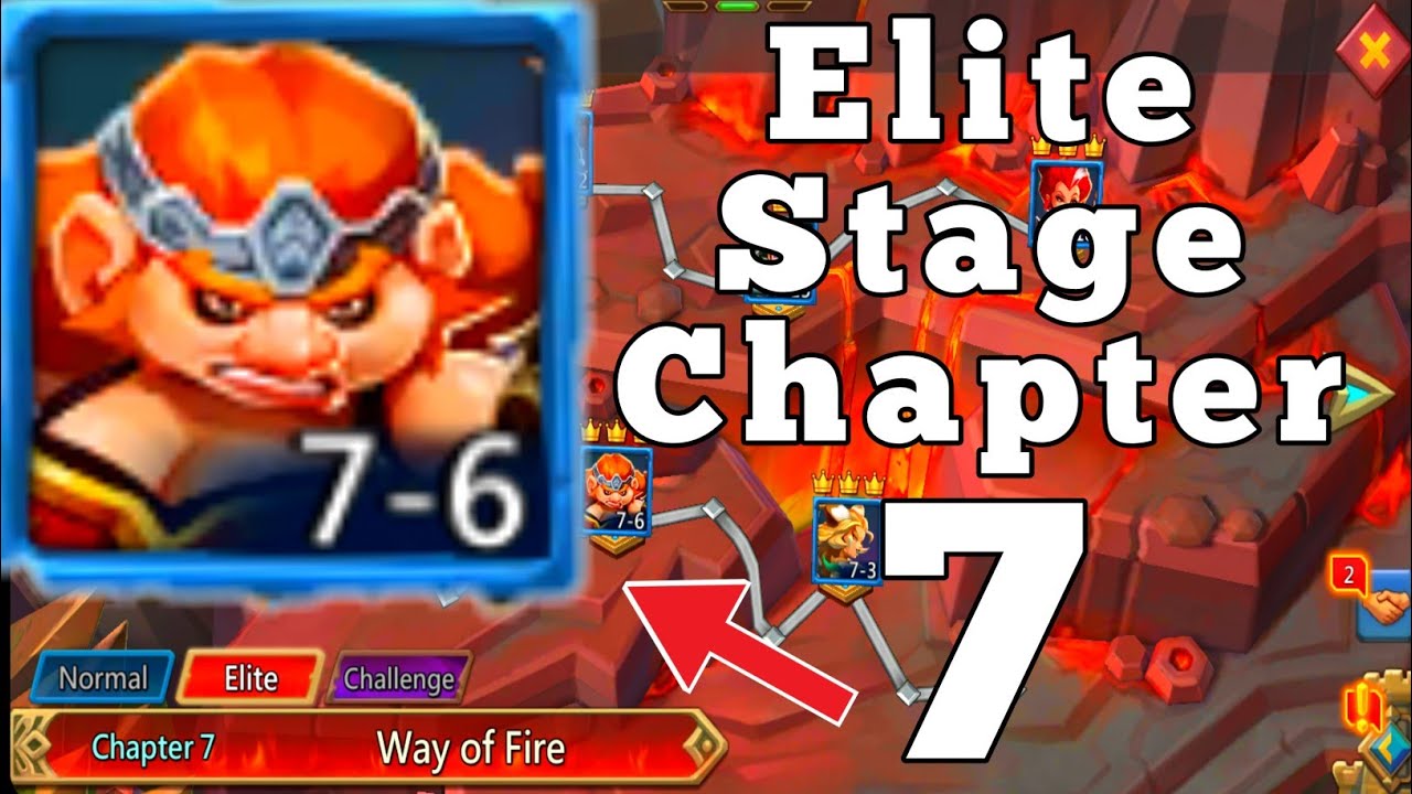 Tracker | 7 6 Elite Hero Stage / Chapter 7 F2P Lords Mobile