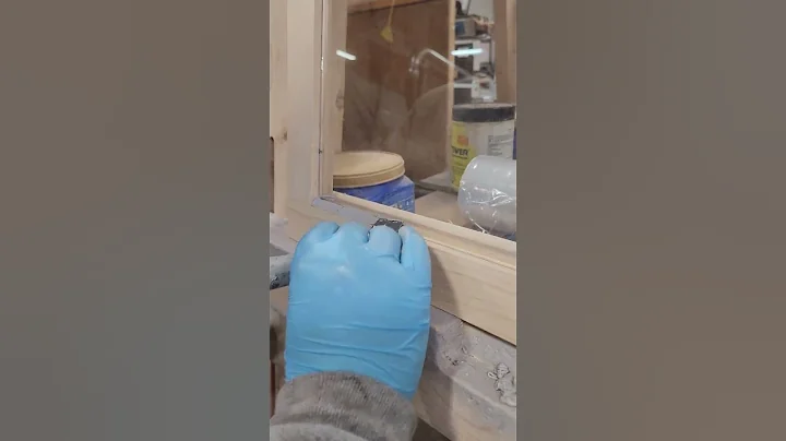 Architectural Millwork: Putty Application on Store Windows Montage" #woodworking #doorgoals