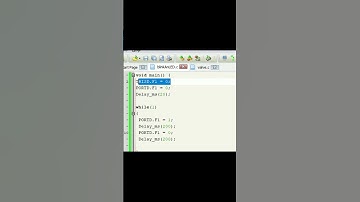 Blink an LED with PIC16F877A. #electronics #circuit #programming #project #coding