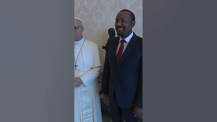 Pope Leo XIV received the Prime Minister of Ethiopia 🇪🇹, Abiy Ahmed Ali #shorts