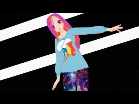 MMD: Rainbow Dash & Cute Blue Pearl / PRECURE MEMORY series math