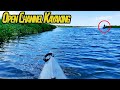 Kayaking with Jet Skis ~ Open Channel Kayaking Ride Along