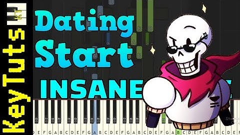 Learn to Play Dating Start from Undertale - Insane Mode [Piano Tutorial] (Synthesia)