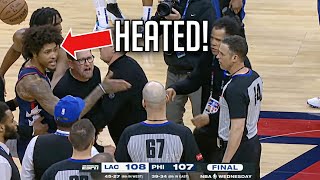 Kelly Oubre Jr. HEATED AT REFS After 76ers Lose