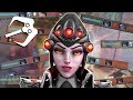 10 Minutes Of Widowmaker Grappling Hook Shots - Overwatch