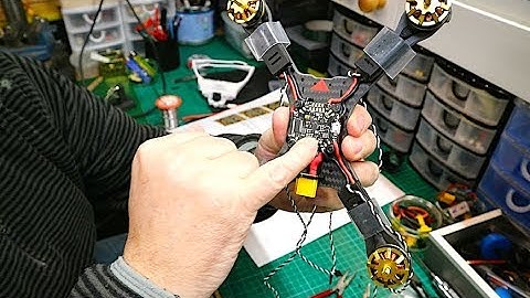 How to build your first quadcopter - Part 2 - Motors & ESC  - Joshua Bardwell FC 2