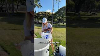 I set up an ice bath in a Waikiki park every Sunday — here’s what we do