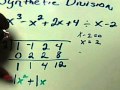 Synthetic Division For Math1120