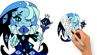 Drawing Shadow Milk Cookie | Cookie Run Kingdom Sharpie Art Tutorial