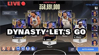 DYNASTY RANKED LET'S GO ผมจะพาทีมไปคว้าชัยชนะมาให้ได้ แต่ติดตรงที่ผมเล่นไม่เป็นครับ NBA INFINITE