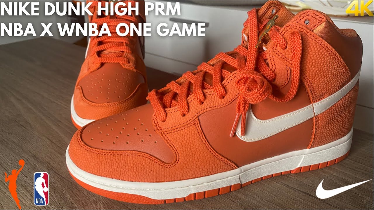 Nike Dunk High PRM NBA X WNBA One Game On Feet Review