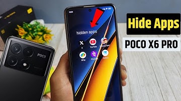 how to hide apps in poco x6 pro 5g | poco x6 pro app hide setting kaise kare