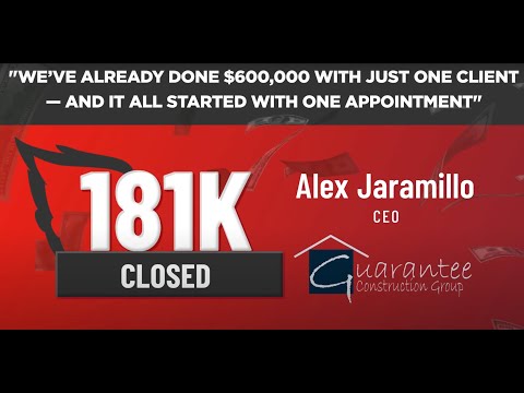 Growing A $600k Deal Through Abstrakt: Guarantee Construction Group Lead Generation Services - video from Abstrakt