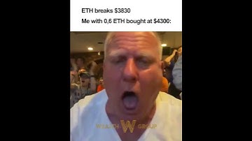 ETH breaks $3830 - Me with 0.6 ETH bought at $4300: