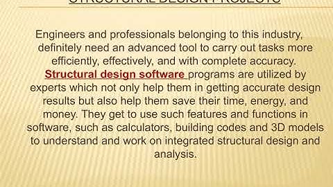 Top Rated Software Program to Develop Performance Based Structural Designs