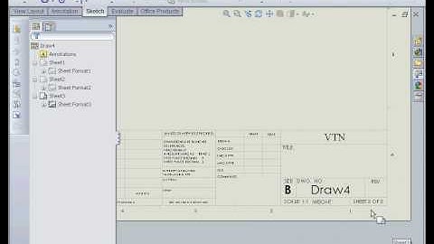 learn solidworks 2009 Drawing www.video-tutorials.net