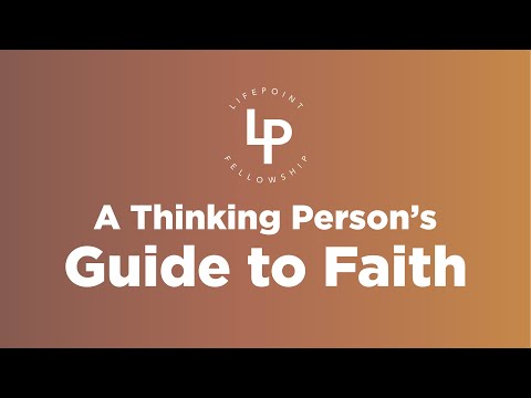 A Thinking Person's Guide to Faith, Part 1: Proving God is a Piece of Cake