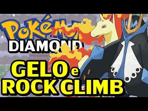 Pokémon Diamond (Detonado Parte 18) HM Rock Climb e Mt. Coronet