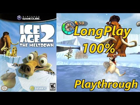 Ice Age 2: The Meltdown - Longplay 100% Full Game Walkthrough (No Commentary)