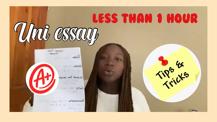 HOW TO WRITE AN ESSAY IN UNI | tips and tricks nob...