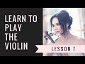 Learn the VIOLIN ONLINE | Lesson 7/30 - Learning the 2nd finger notes