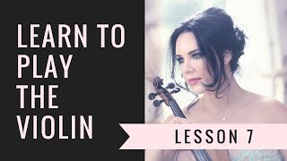 Learn the VIOLIN ONLINE | Lesson 7/30 - Learning the 2nd finger notes