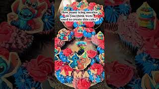 How many icing nozzles were used here? #teammotso #cakedecorating