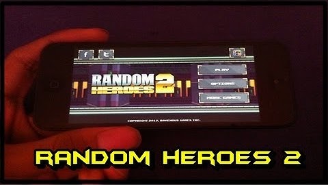 Random Heroes 2-  iOS App Review and Gameplay for iPhone, iPod touch and iPad