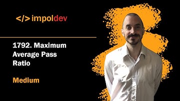 Maximum Average Pass Ratio | LeetCode 1792 - Python