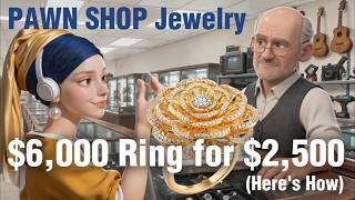 Pawn Shop Jewelry: $6,000 Ring for $2,500 (Here's How)