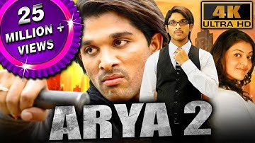 Arya 2 (4K) - Allu Arjun Blockbuster Romantic Action Film | Kajal Aggarwal, Navdeep, Brahmanandam