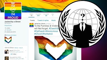 Anonymous Hacks ISIS Twitter Accounts and adds Rainbows