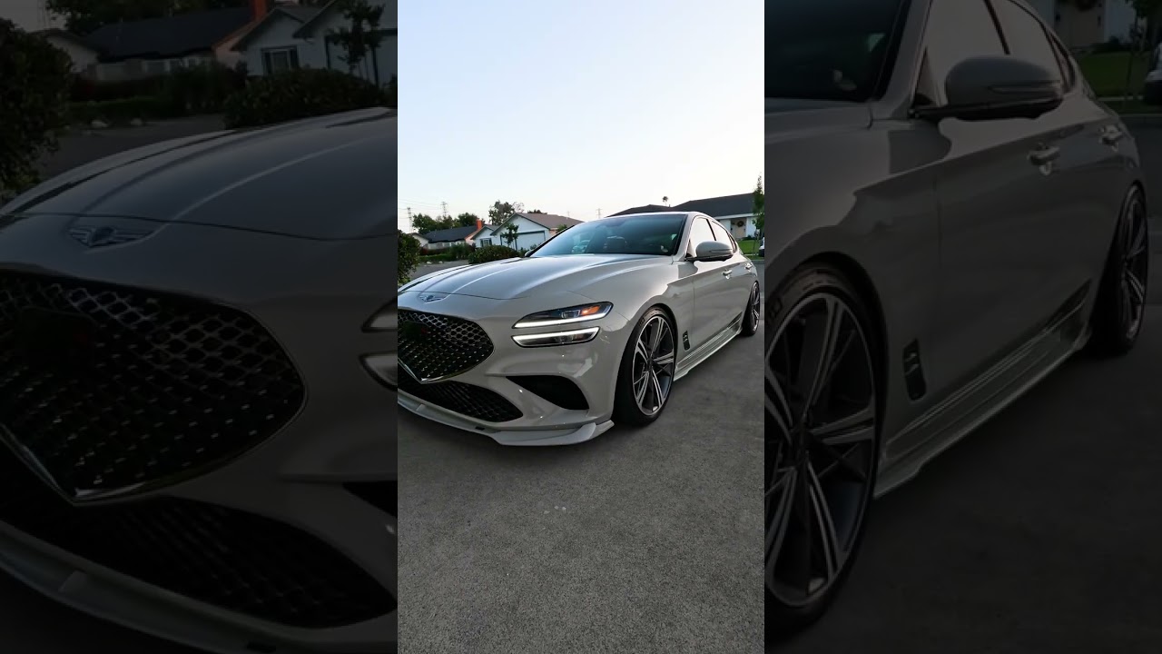 STOCK 2025 GENESIS G70 VS MODIFIED 2025 G70 | 