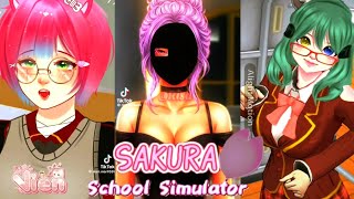Sakura School Simulator TikTok Video Collection || part #22 #sakuraschoolsimulator #cr