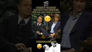 Johnny Carson roasts Don Rickles w Michael Landon😏 #shorts #donrickles #johnnycarson #tonightshow