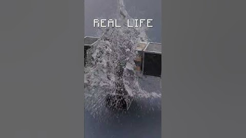 Minecraft versus echte 3D-simulatie: bevredigend 💦⛏️ #blender3d #3dart #3danimation #voldoening