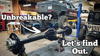 Bullet-proof Toyota Tacoma Axle Swap. The Ultimate Toyota Tacoma Build Episode 10. Tacoma Mods.