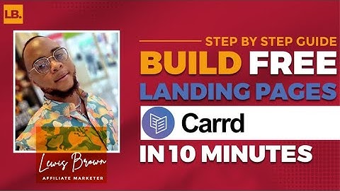How to create a Free Landing Page with your Smartphone in 10 minutes [step by step]