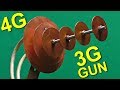 A Hand-made 3G Gun! ￼ A Powerful Antenna for 3g, 4g and WiFi DIY !