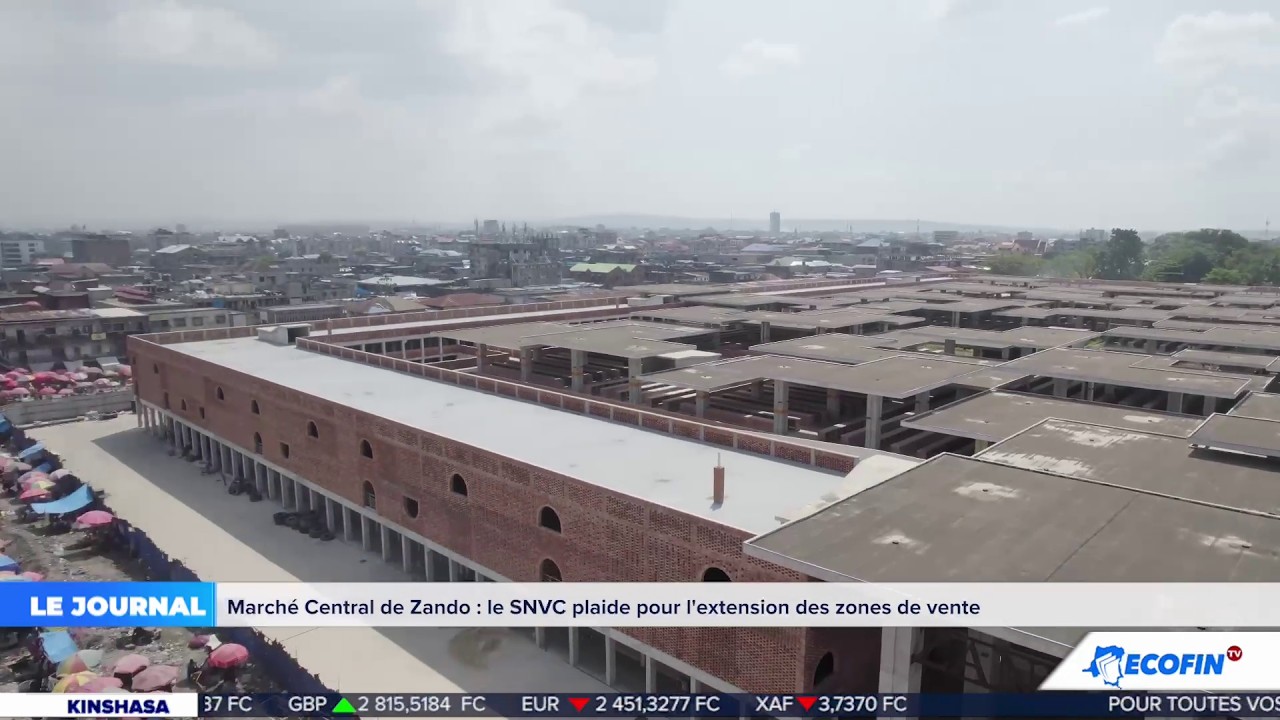 JT 20H 04 MARS : MARCHÉ CENTRAL DE ZANDO, LE SNVC PLAIDE POUR L'EXTENSION DE ZONES DE VENTE