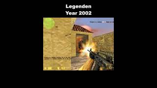 LEGENDEN YEAR 2002 CS HISTORY #counterstrike  #counterstrikeshorts  #counterstrike