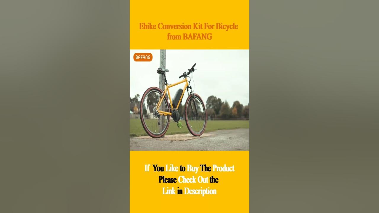 Ebike Conversion Kit For Bicycle, Engine Electric Bike Kits YouTube