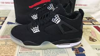 Unboxing Air Jordan 4 Retro Eminem Carhartt Review