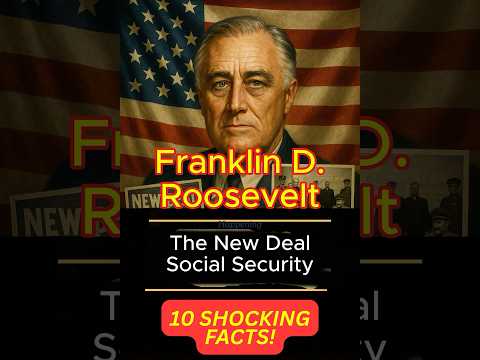 Franklin D. Roosevelt, the only president to serve four terms, changed the course of American history. From his battle with polio to leading the nation through the Great Depression and World War II, Roosevelt's legacy continues to shape our country today. Discover the 10 most fascinating facts about this iconic leader. Did you know that Roosevelt had a secret plan for his health or that he helped shape the post-war world at Yalta? Watch now to find out!#FDR #FranklinRoosevelt #NewDeal #WorldWarII #SocialSecurity #AmericanHistory Discover Surprising Facts About Franklin D. Roosevelt!