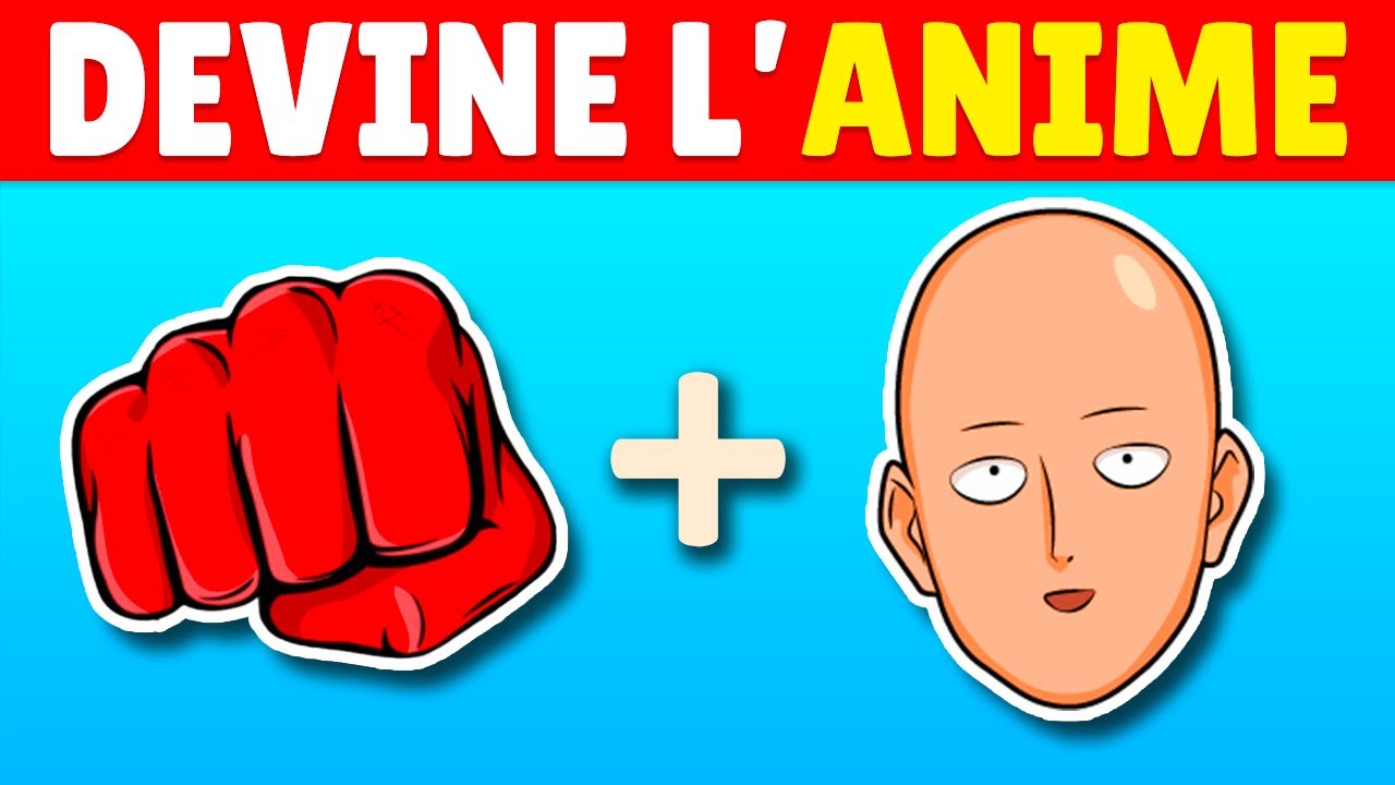 Devine L'ANIME avec les EMOJIS 🏴‍☠️🍥 Facile à Impossible 🔥 - YouTube