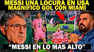 🟢BRUTAL GOL DE MESSI | CR7 se CAE A PEDAZOS | Prensa MEXICANA lo ELOGIA | MIAMI VS ATLANTA