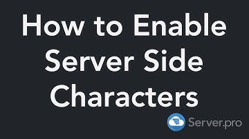 How to Enable Server Side Characters on Your Terraria Server - Terraria TShock