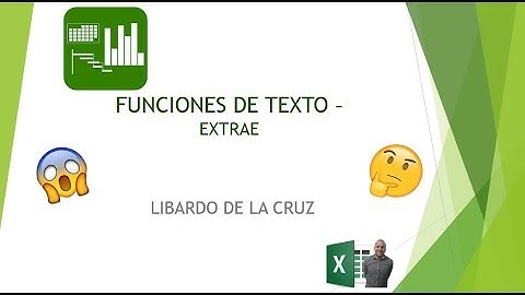 FUNCIÓN EXTRAE | MID | EXCEL AVANZADO