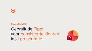 TIP: Gebruik de Pipet voor consistente kleuren in PowerPoint