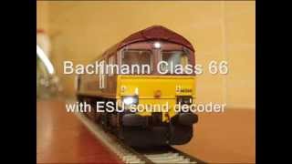 Class 66 (66068) with ESU sound decoder